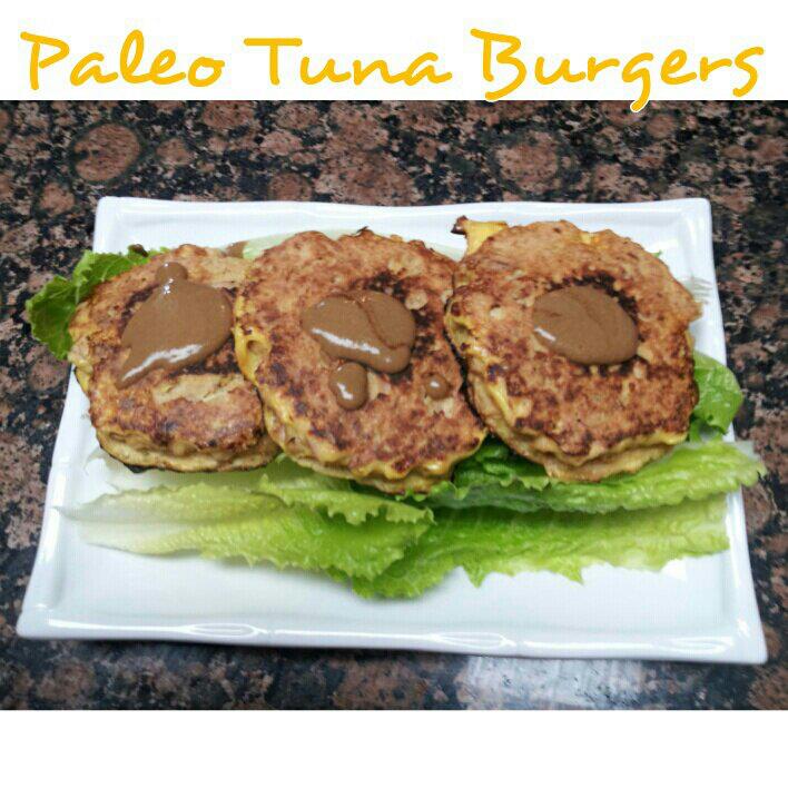 Paleo Tuna Burgers