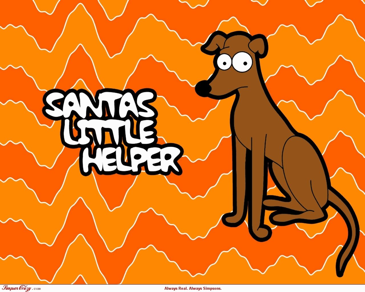Santa's Little Helper - The Simpsons