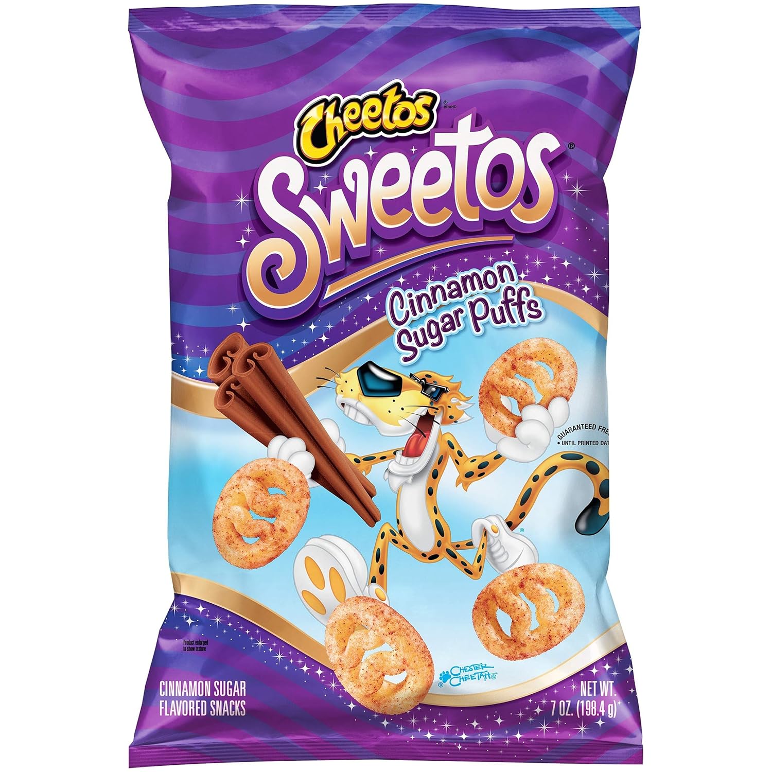 Frito Lay Cheetos Sweetos cinnamon sugar Puffs