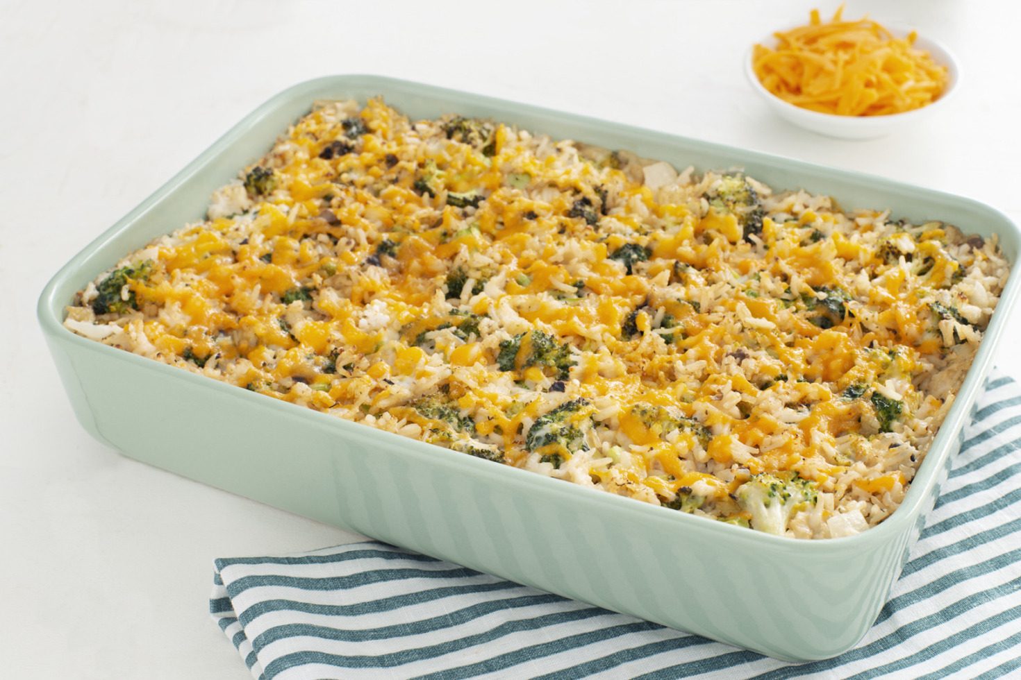 Cheesy Broccoli & Rice Casserole