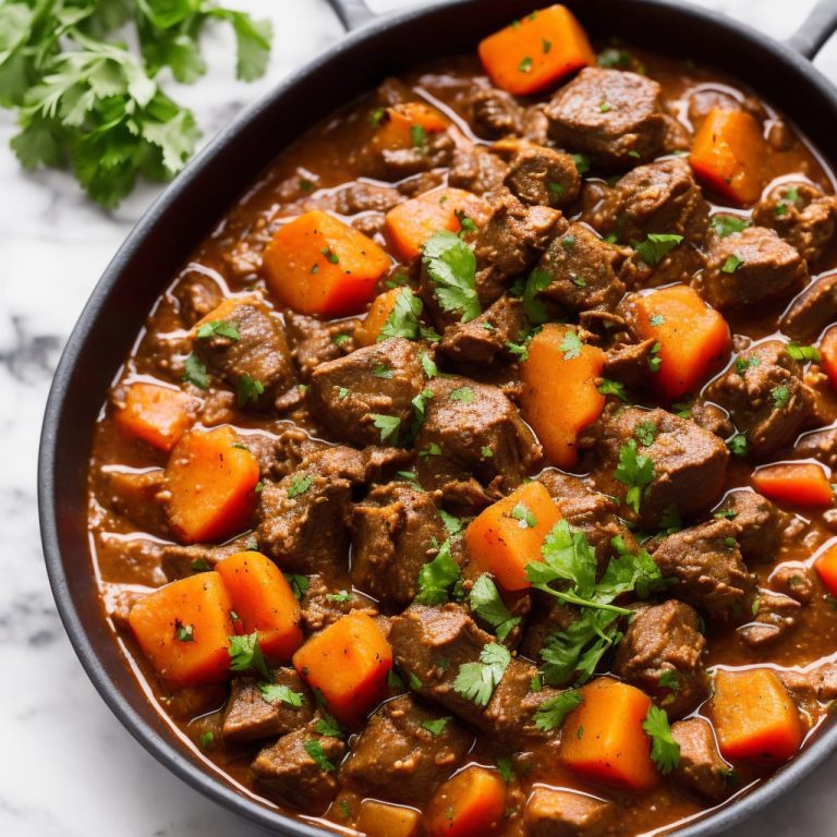 Delicious Moroccan Lamb Stew