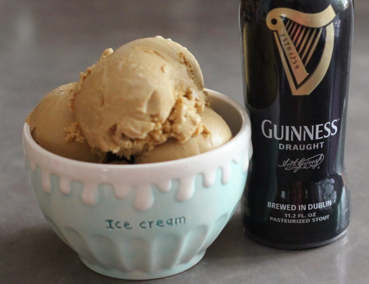 Delicious Guinness Ice Cream