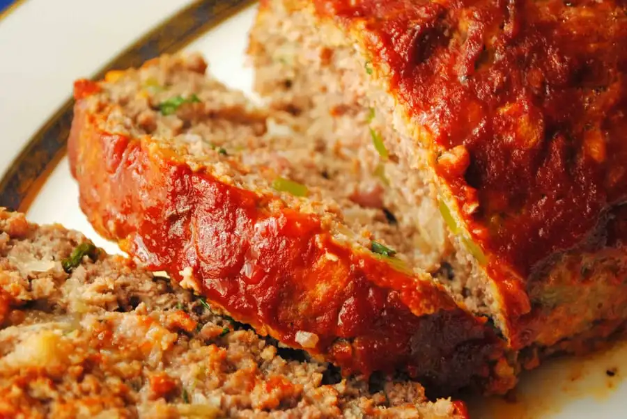 Three Meat Meatloaf
