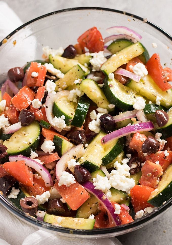 Greek Cucumber Salad