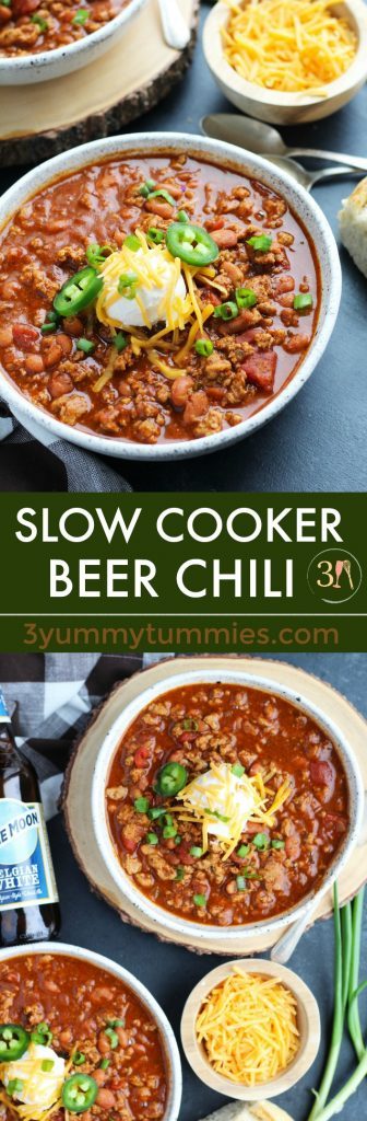 Slow Cooker Beer Chili