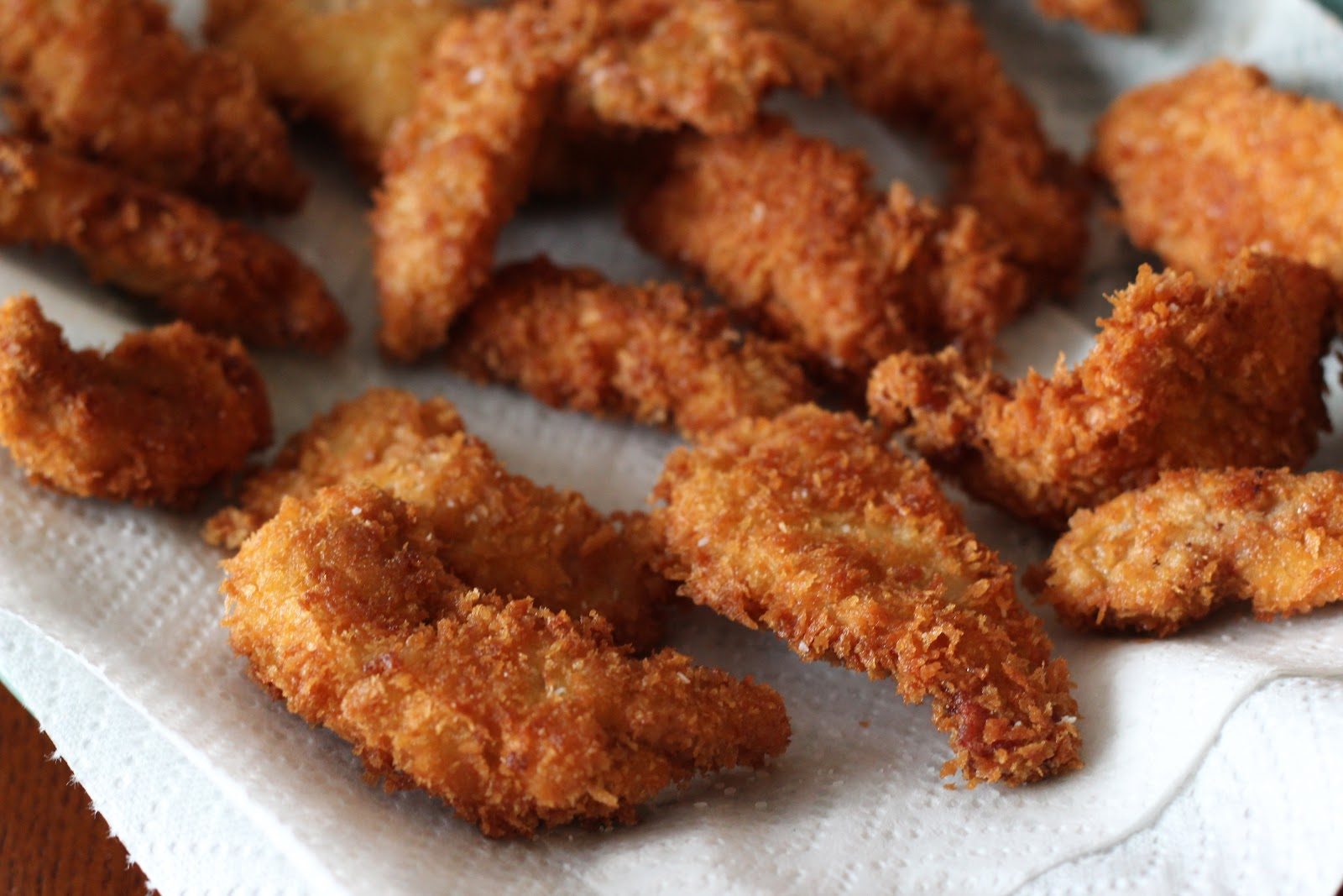 breading process of pheasant nuggets