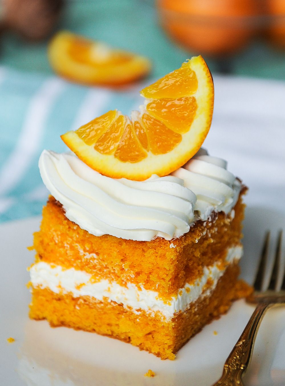 Orange Creamsicle Cake
