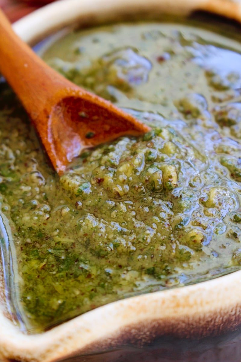 Pecan Basil Pesto