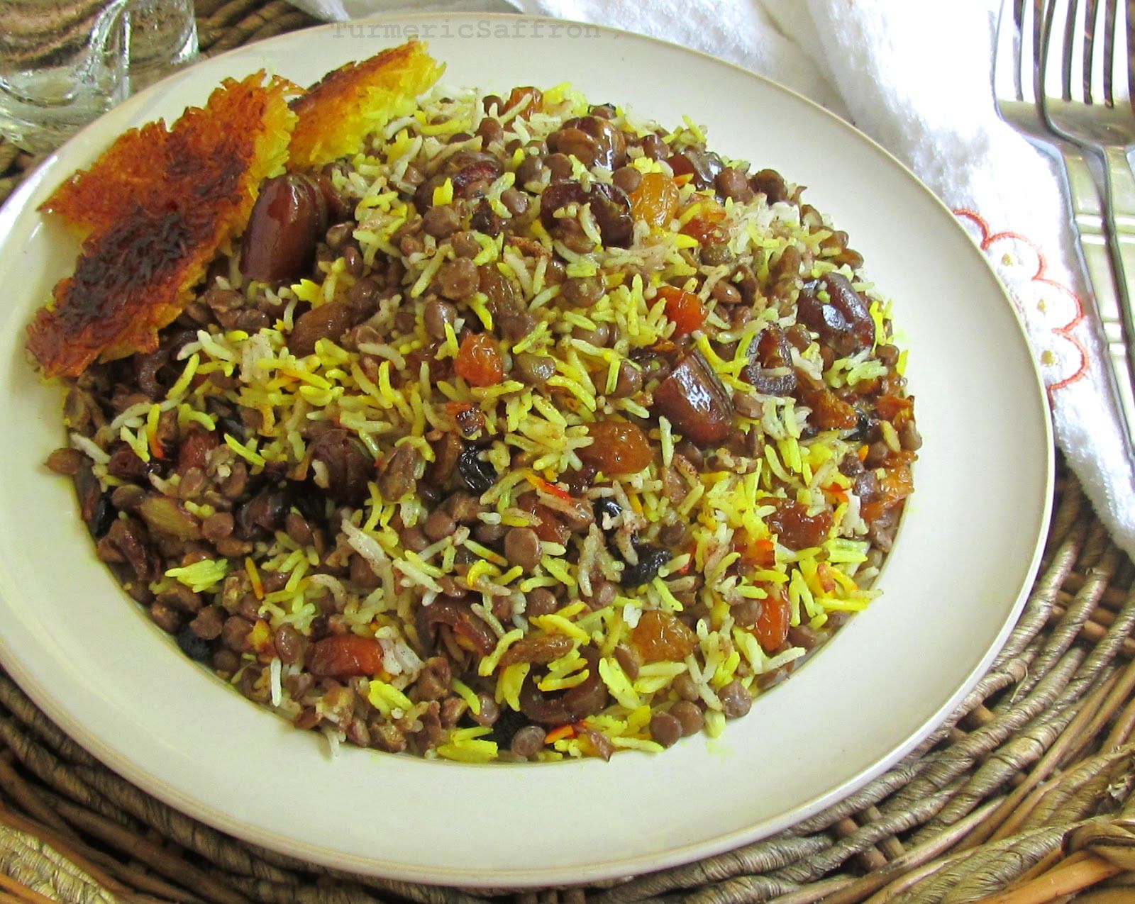 Adas Polow - Rice with Lentils