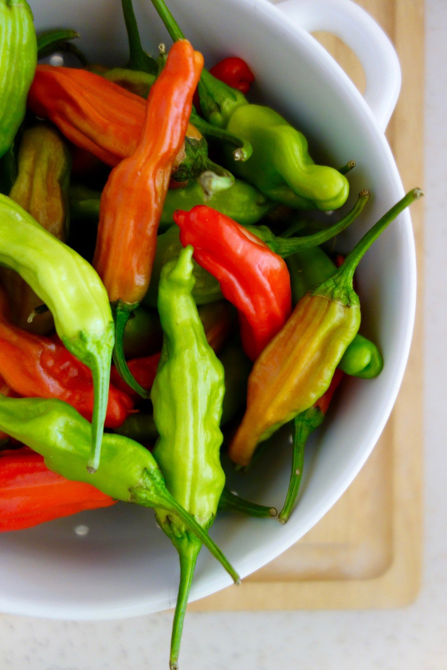 Pickled Padrón Peppers