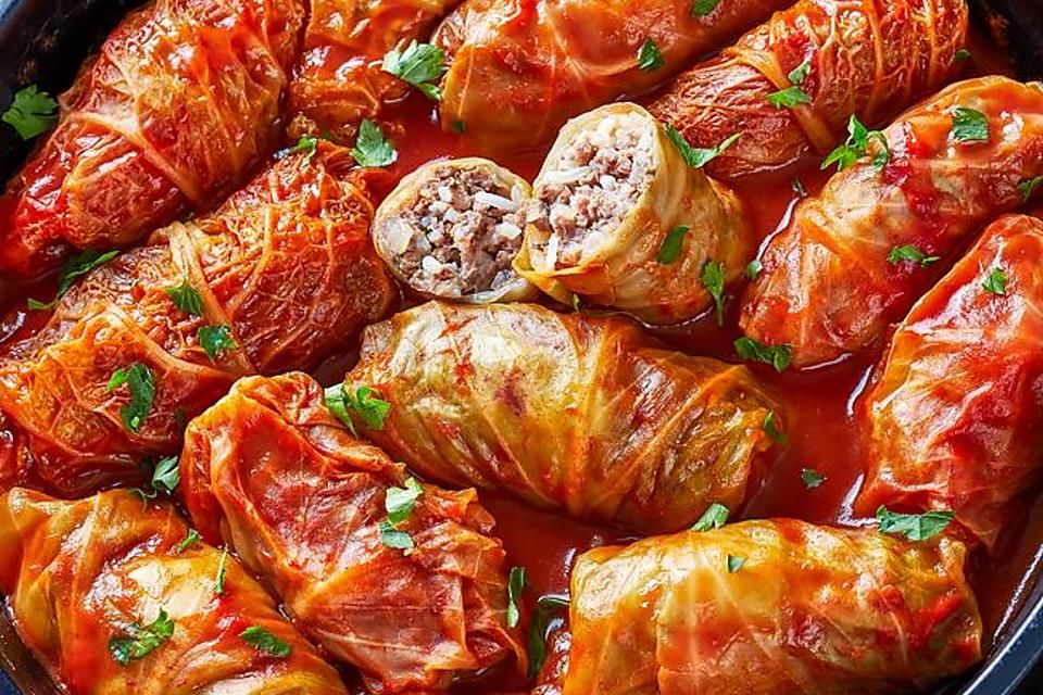 Ukrainian cabbage rolls