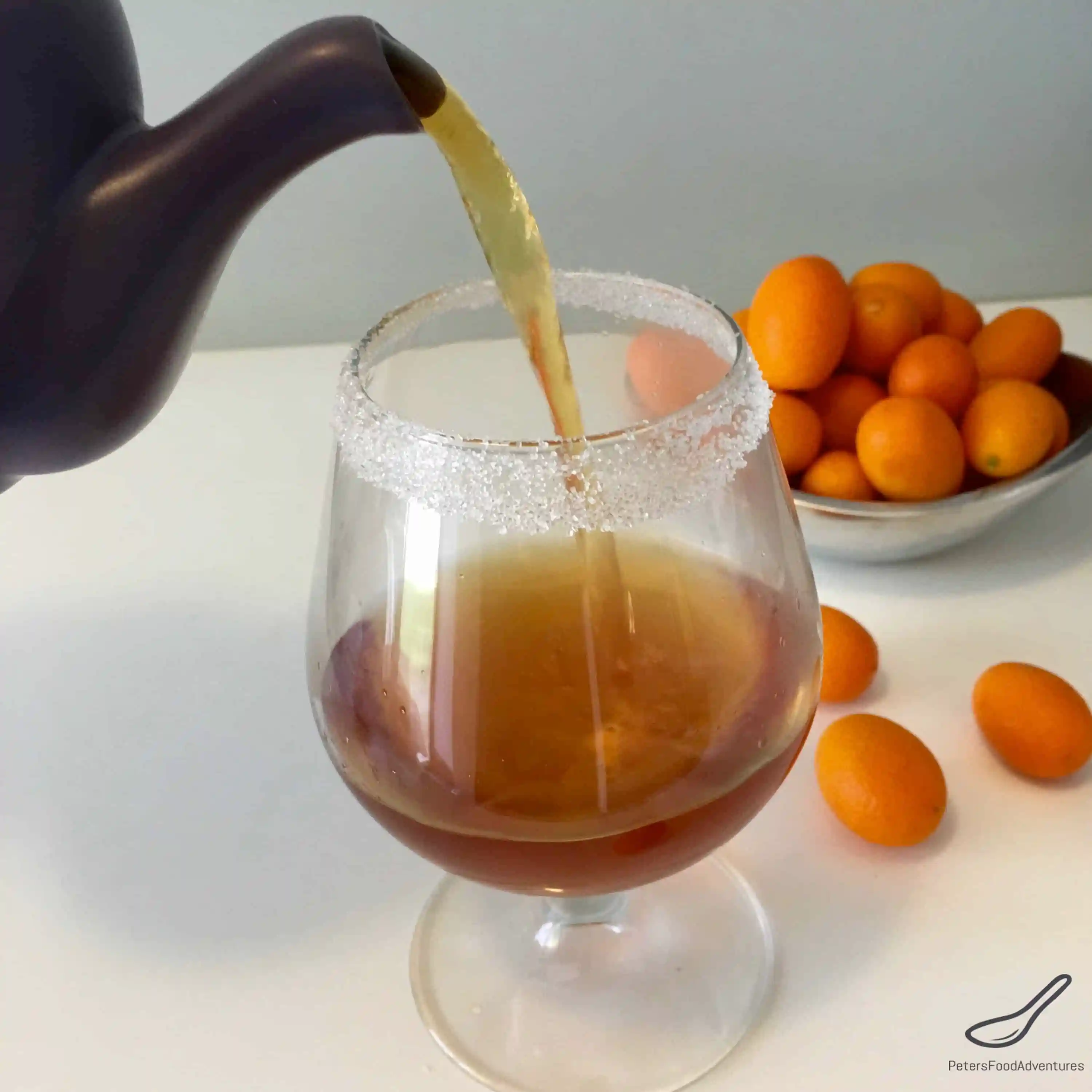 Blueberry Tea Cocktail