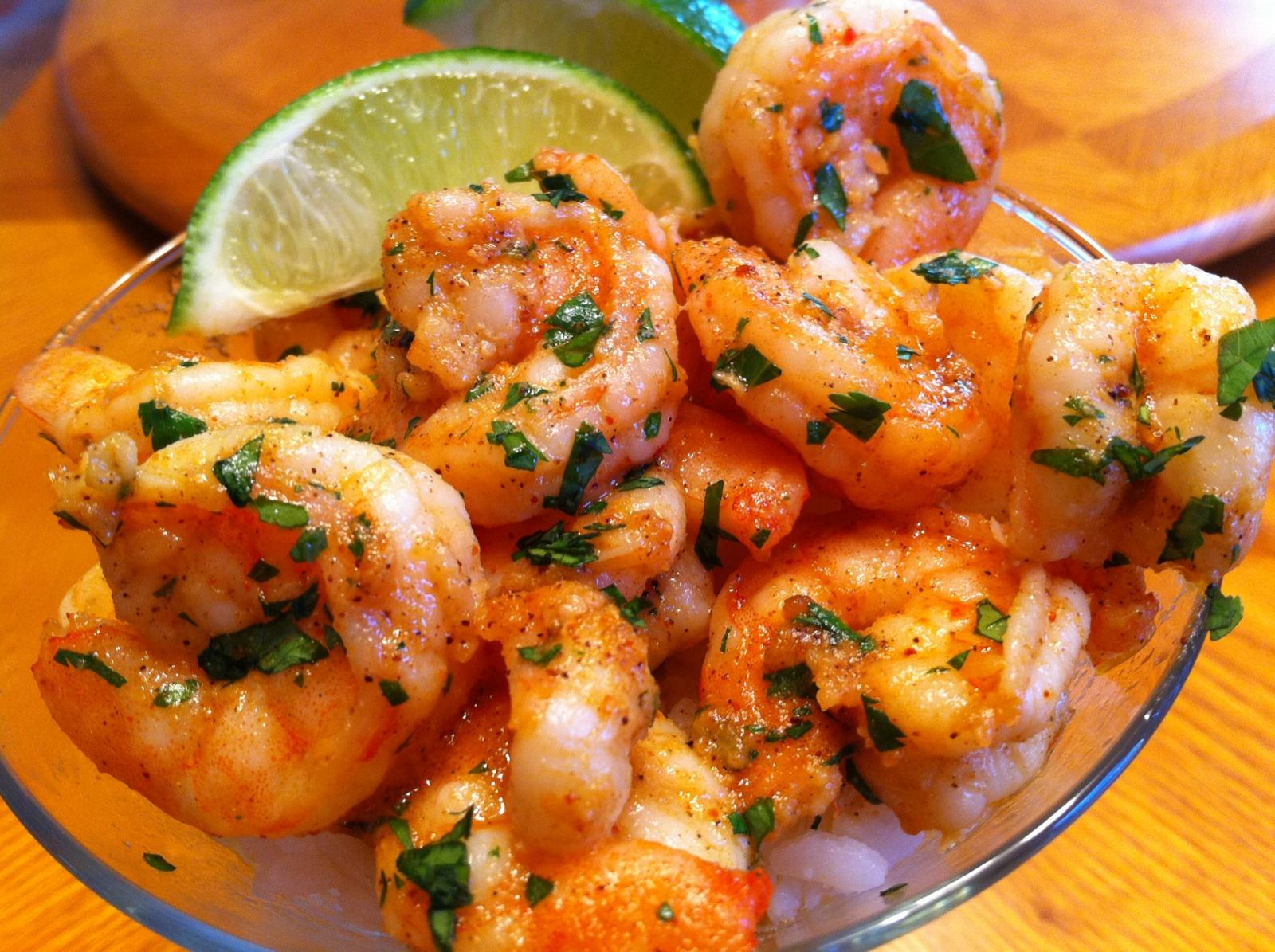 Tequila-Lime Shrimp