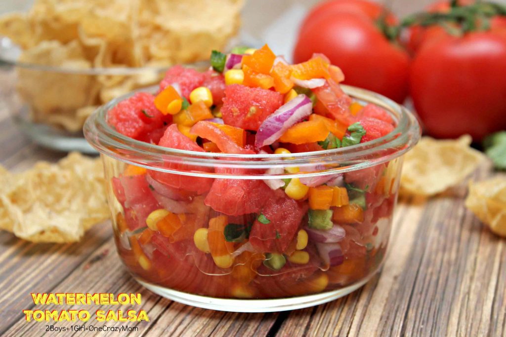 Watermelon Tomato Salsa