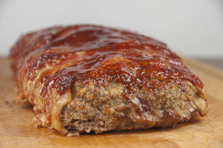 Bacon Wrapped BBQ Meatloaf