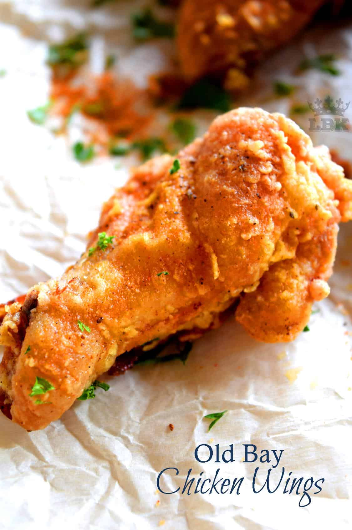 Old Bay Chicken Wings