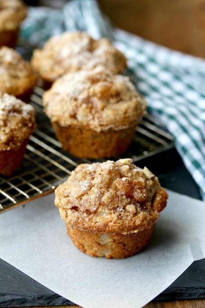 Vanilla Pear Muffins
