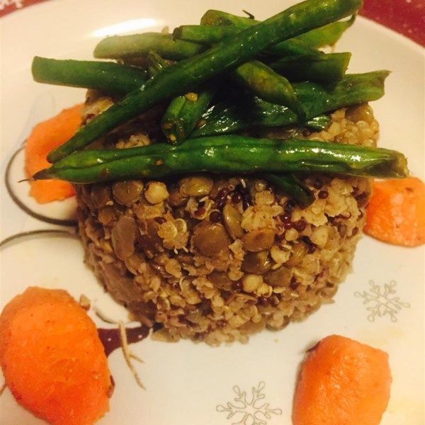 Whole Rice and Lentils (Majadara) - Heart Healthy Recipe