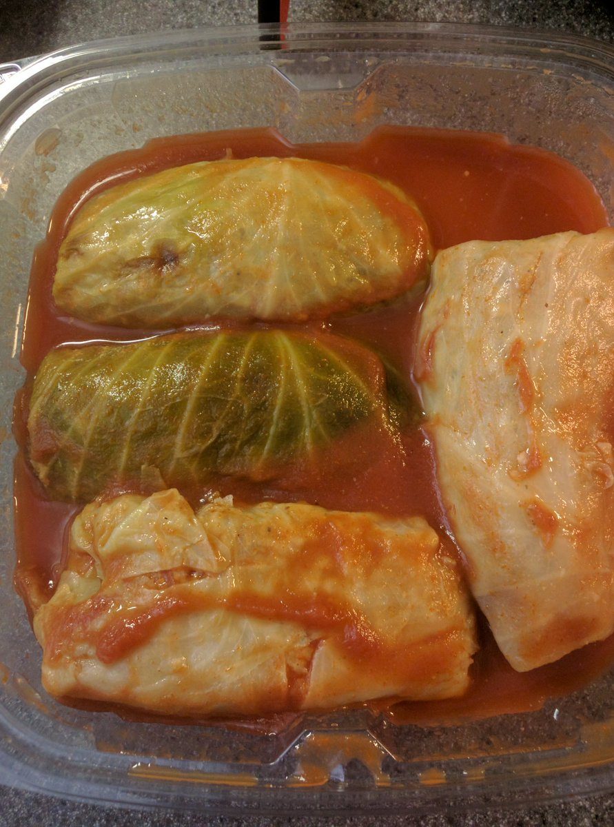 Golobki stuffed cabbage rolls