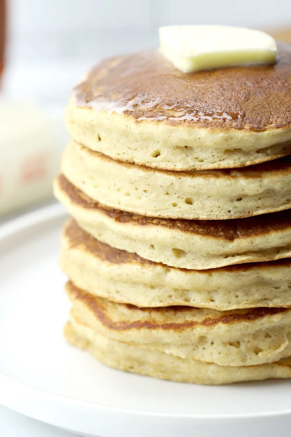 Cinnamon Applesauce Pancakes