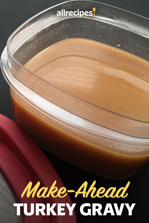 Rich Make-Ahead Turkey Gravy