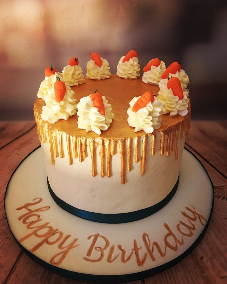 24 Carrot Gold Cake
