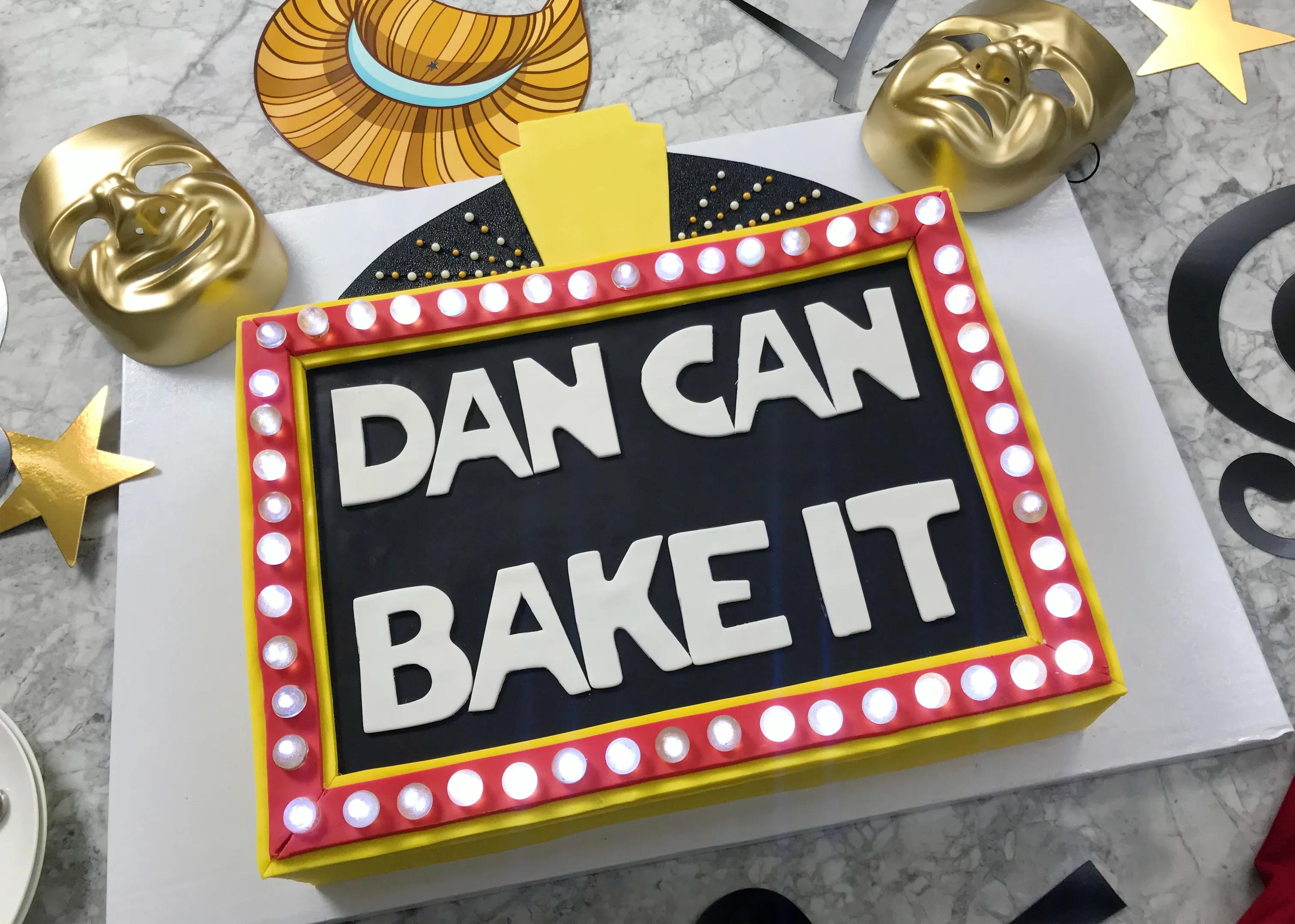 The Broadway Inspired Cake