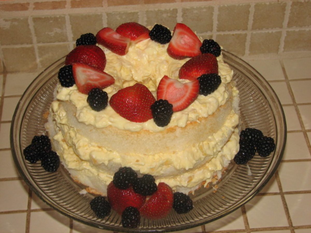 Angel Lush With Pineapple Dole