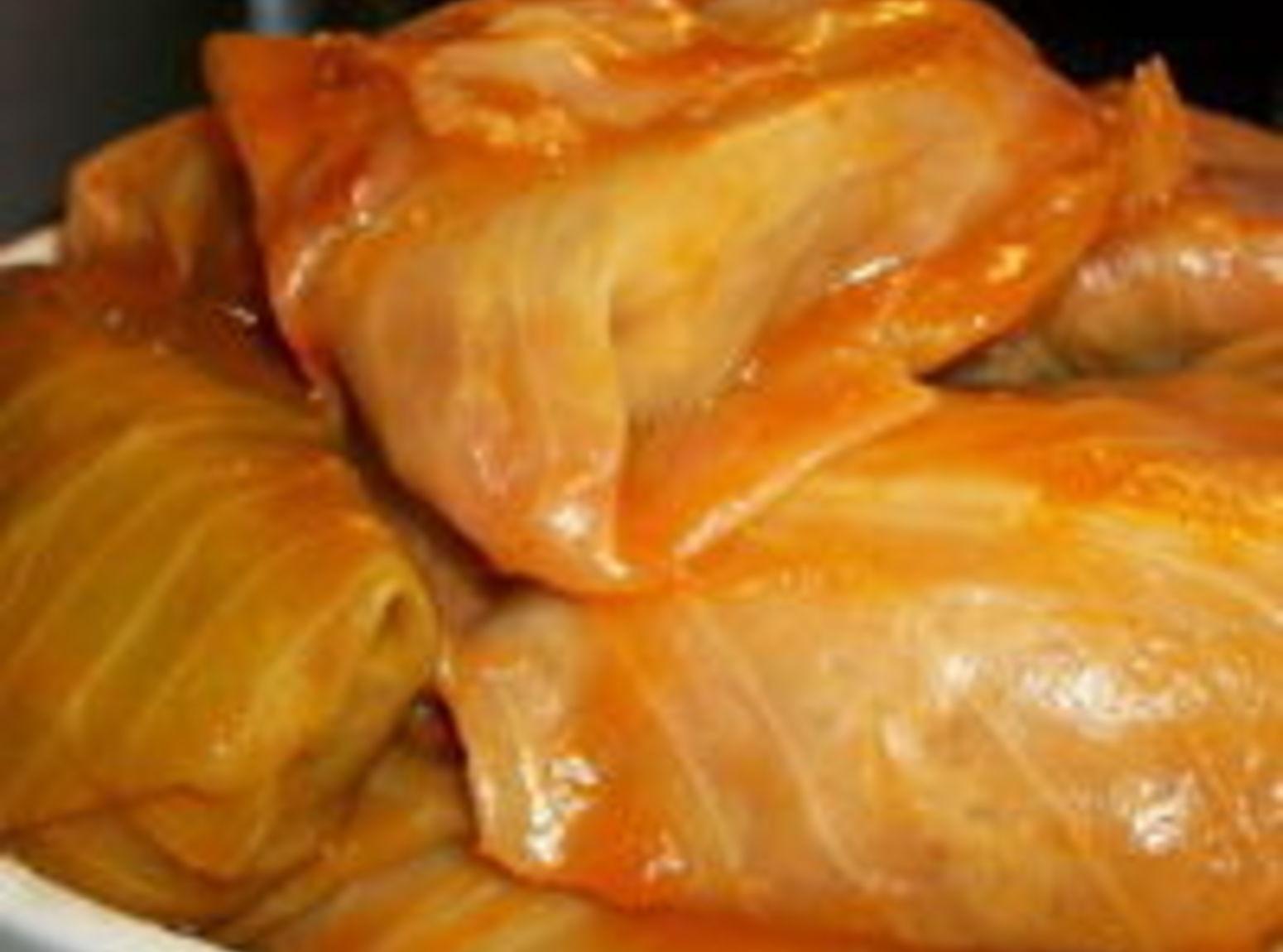 HALUPKI (Slovak stuffed cabbage)