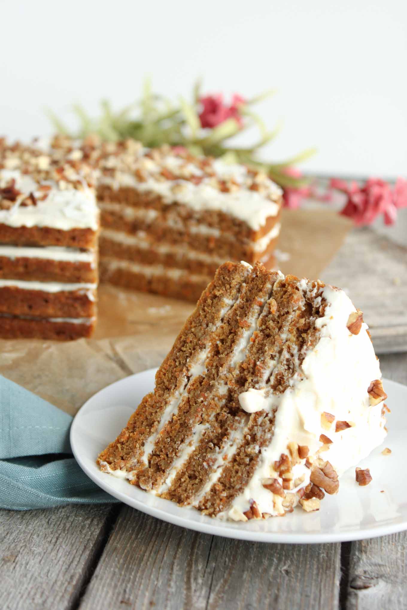 Paleo Spiced Carrot Cake