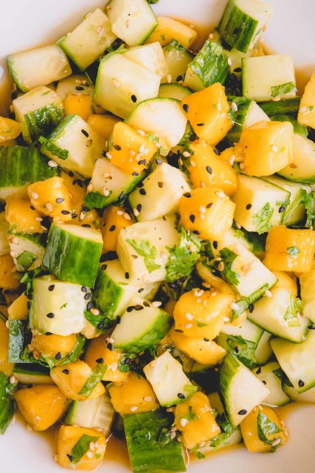 Cucumber Mango Salad