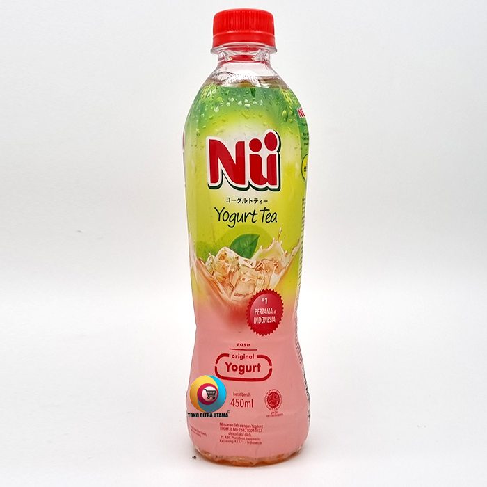 NU GREEN TEA YOGURT 450 ML