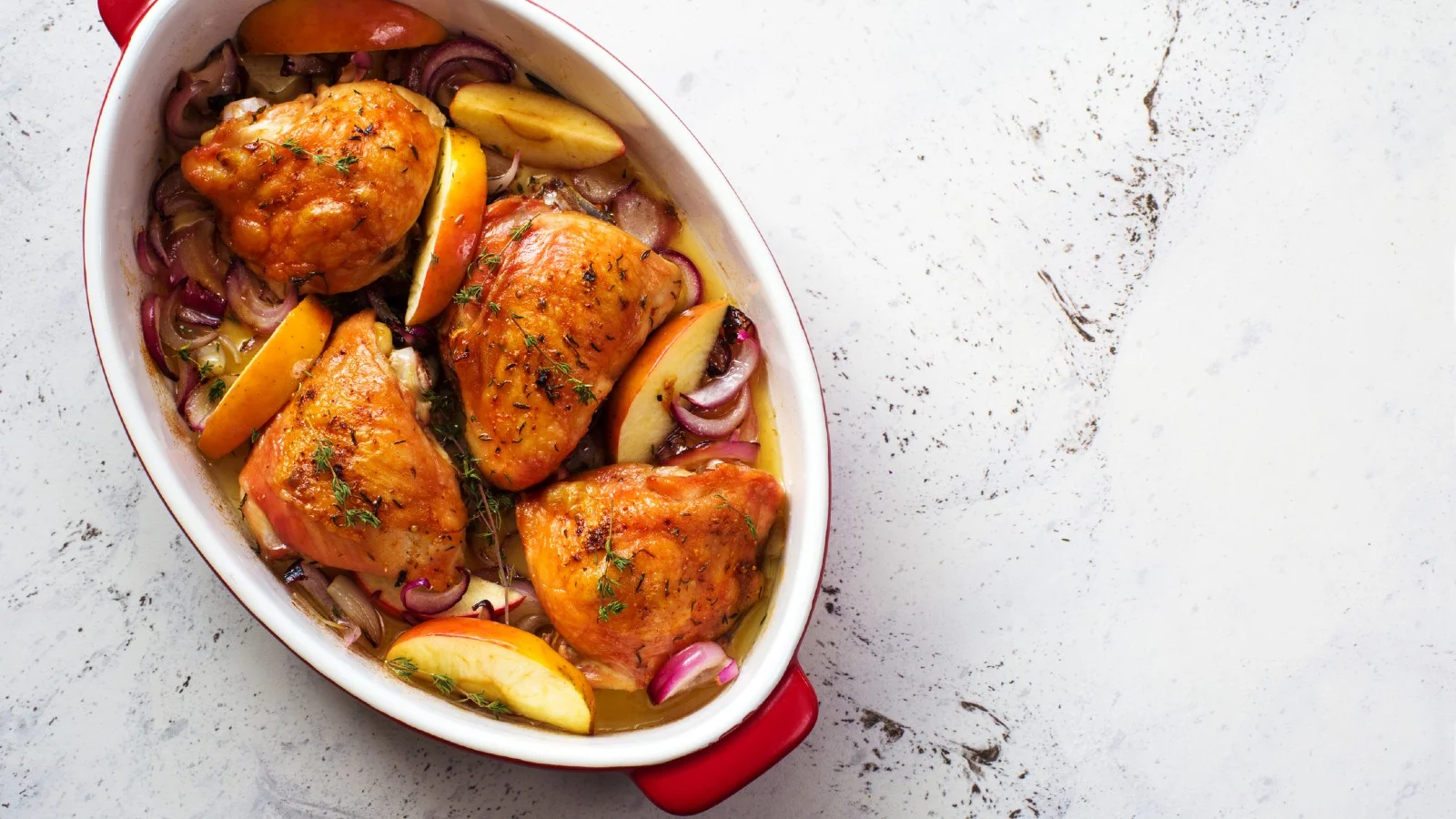 Apple Cider-Braised Chicken