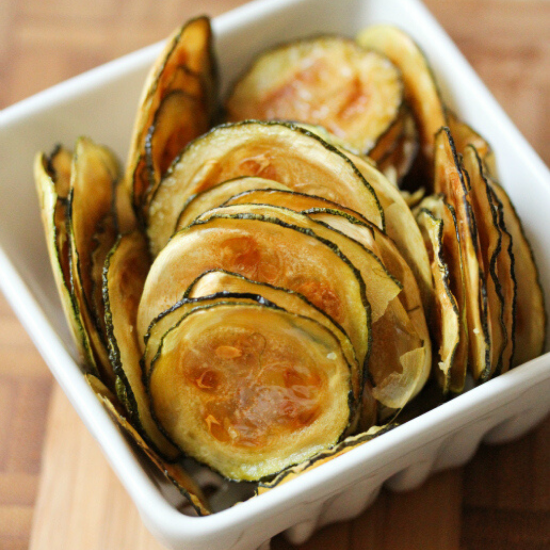 Low-Carb Zucchini Chips - Really Healthy Foods