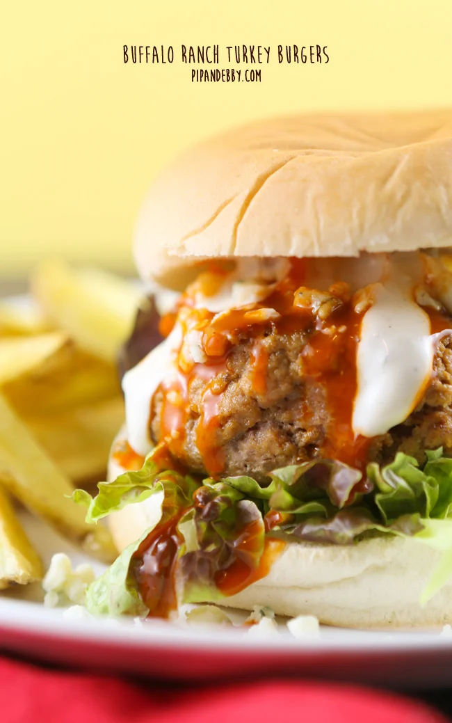 Buffalo Ranch Turkey Burgers