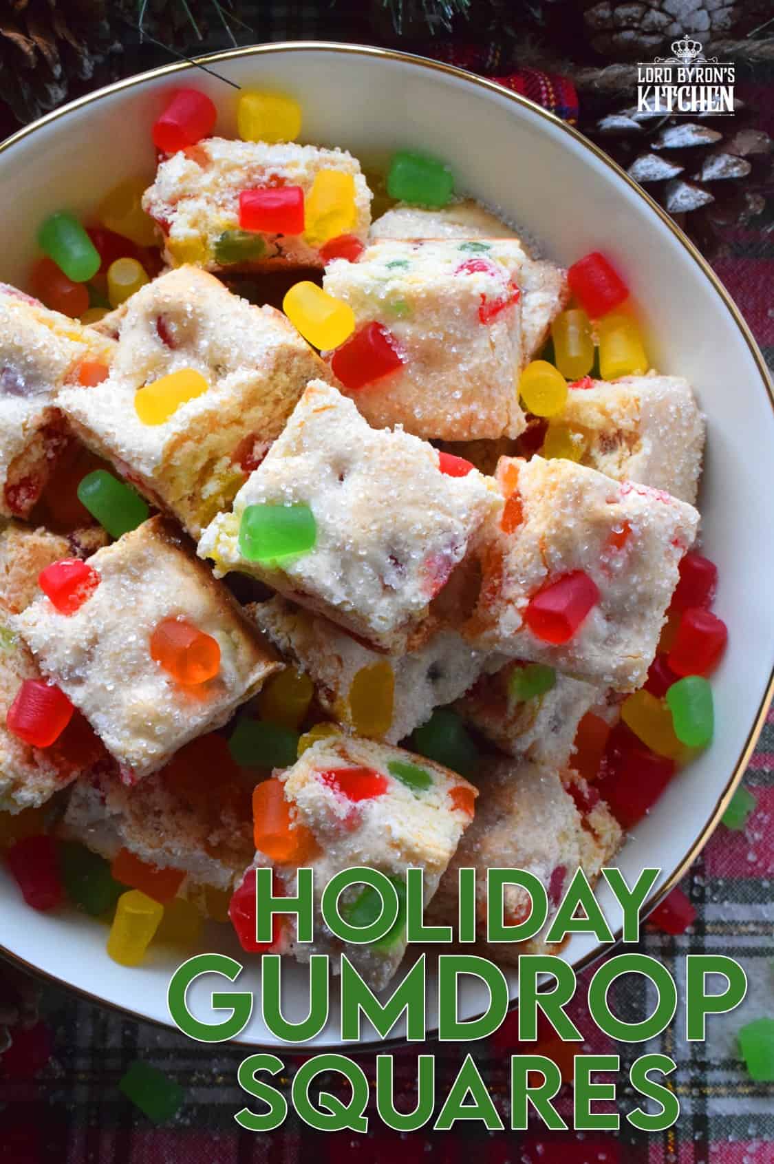 Holiday Gumdrop Squares