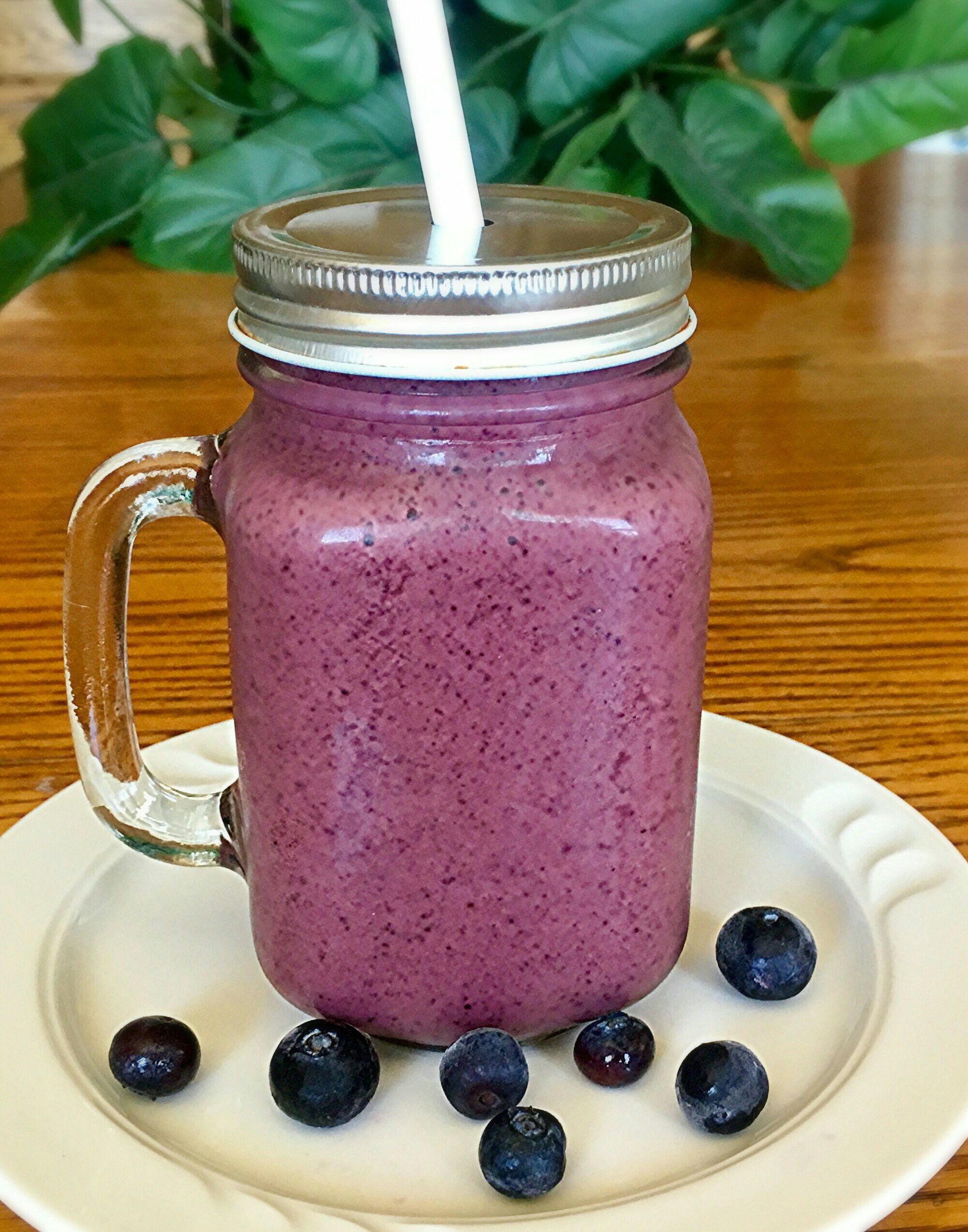 Vanilla Blueberry Blended Coffee Christmas Cookies