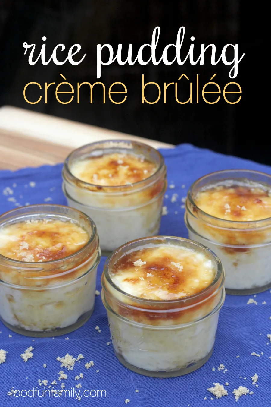 Rice Pudding Crème Brûlée
