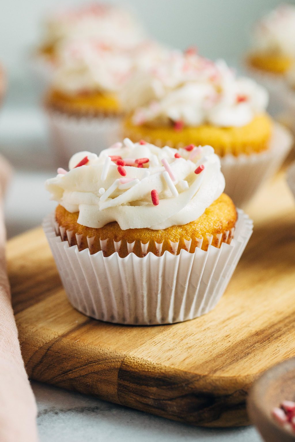 Vanilla Coconut Flour Cupcakes