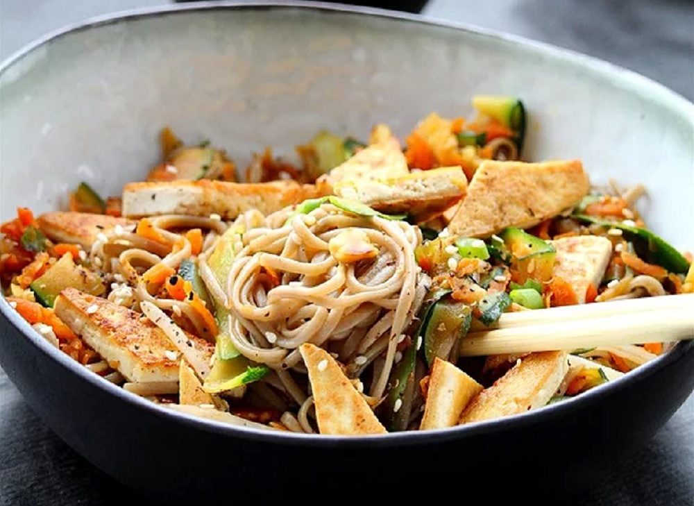 Tamarind Glazed Grilled Tofu