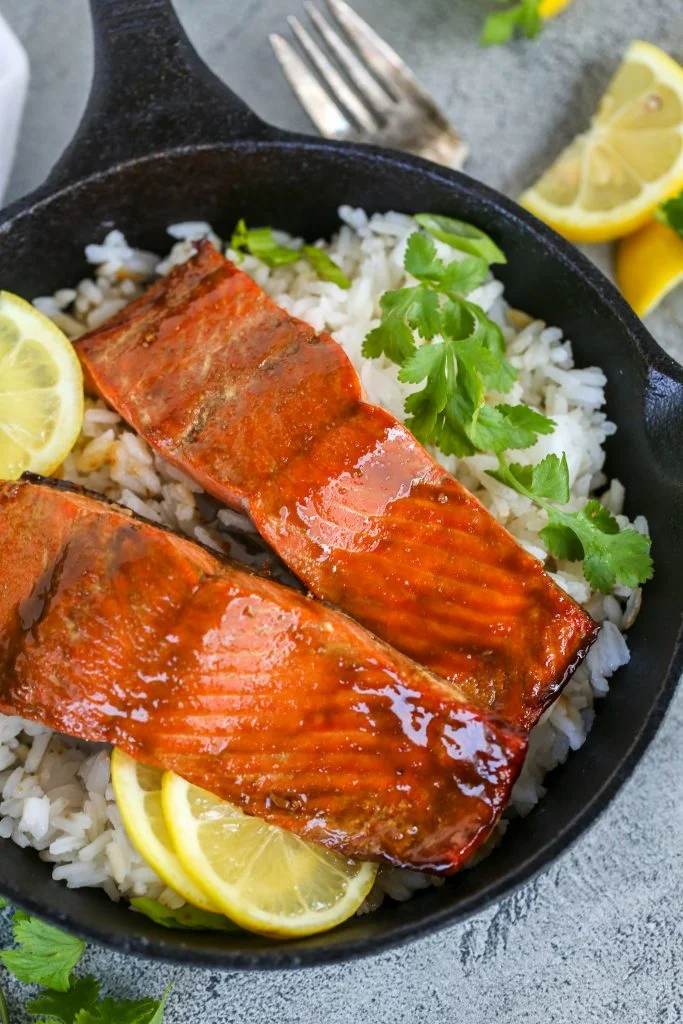 Brown Sugar Glazed Salmon