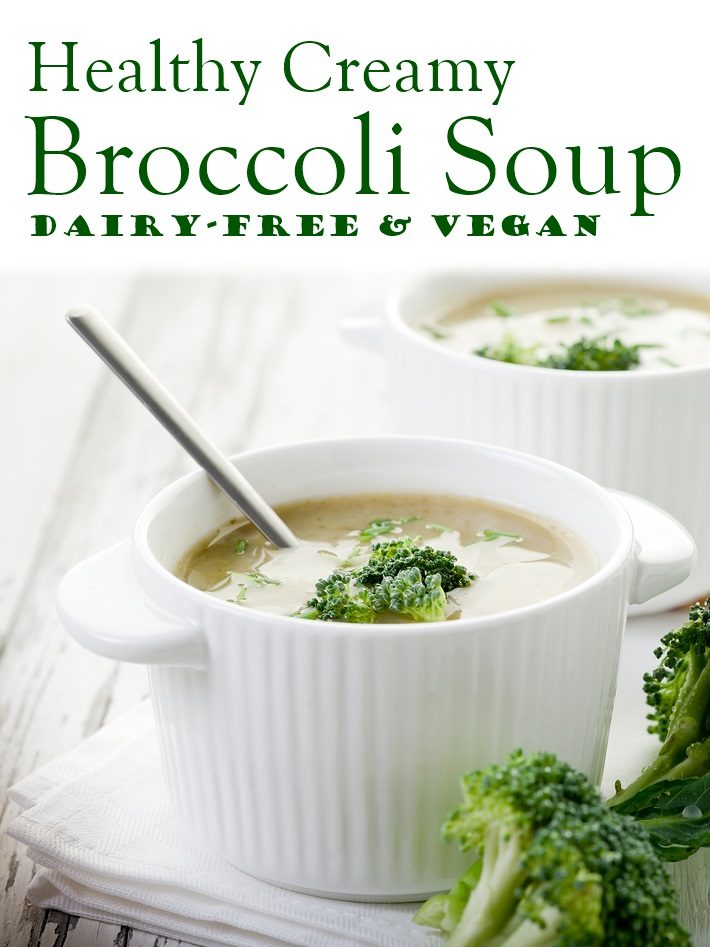 Healthy Creamy Broccoli Soup