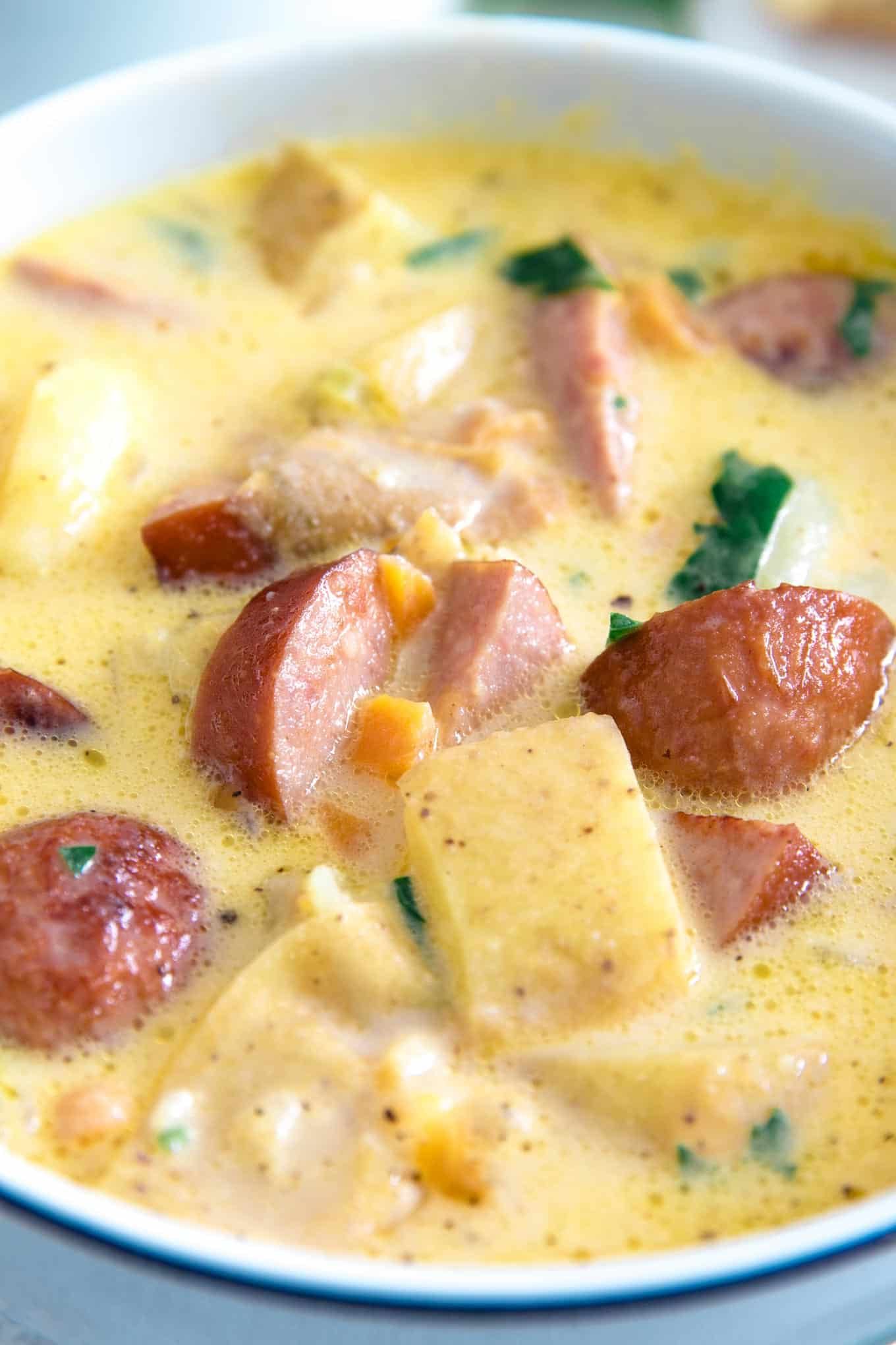 Potato Kielbasa Soup
