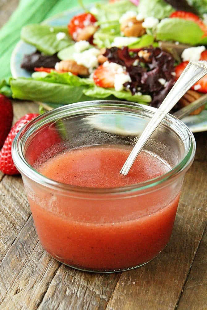Simple Strawberry Vinaigrette