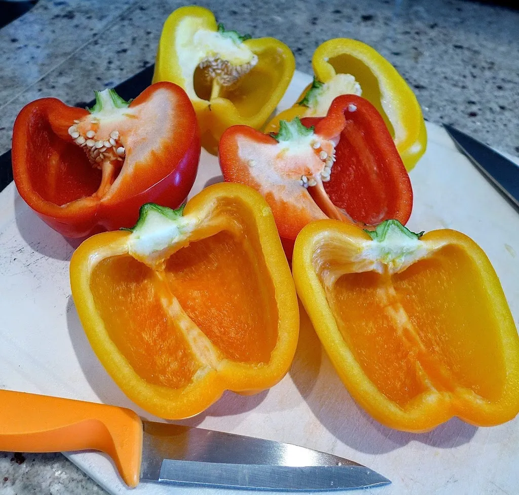 Yummy Stuffed Peppers and Squash