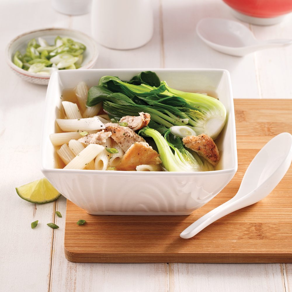 Chinese Chicken Bok Choy Soup