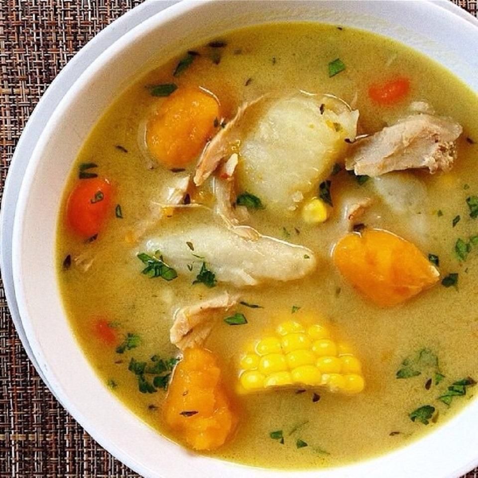 A comforting bowl of healthy soup