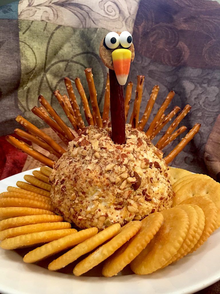Thanksgiving Turkey Cheese Ball