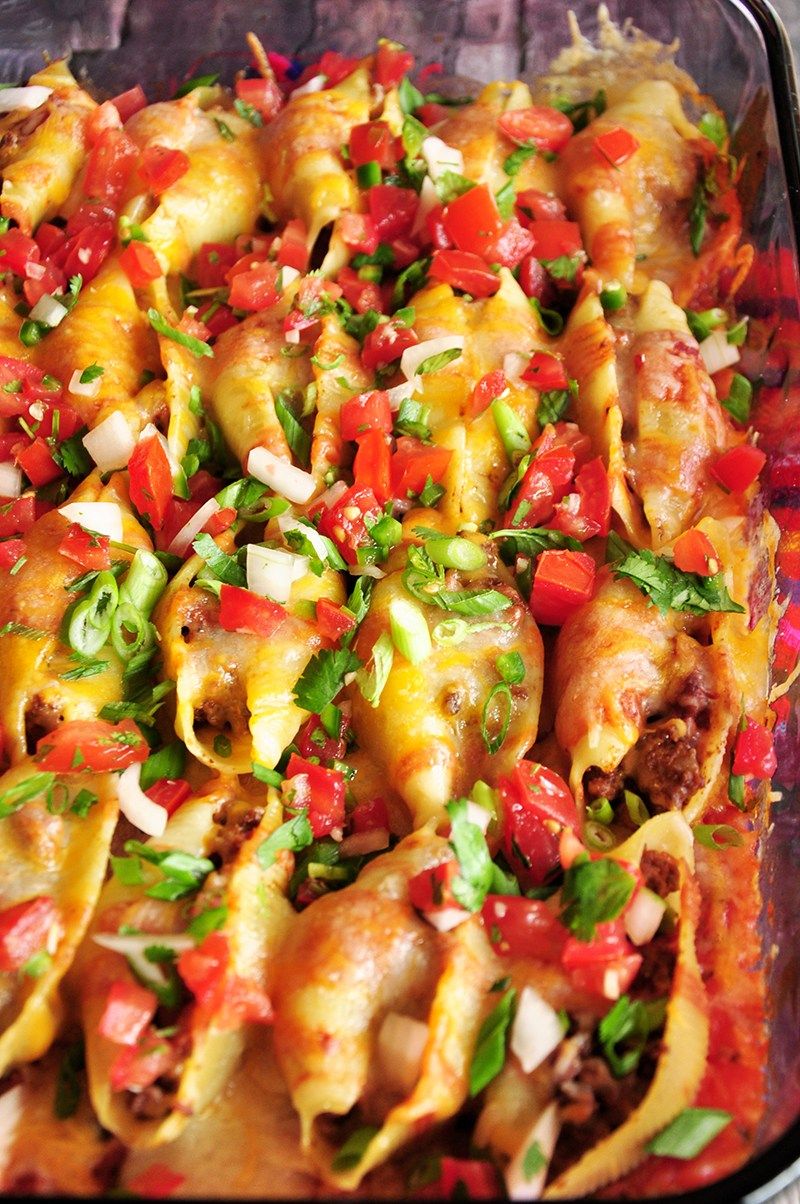Mexican Stuffed Shells
