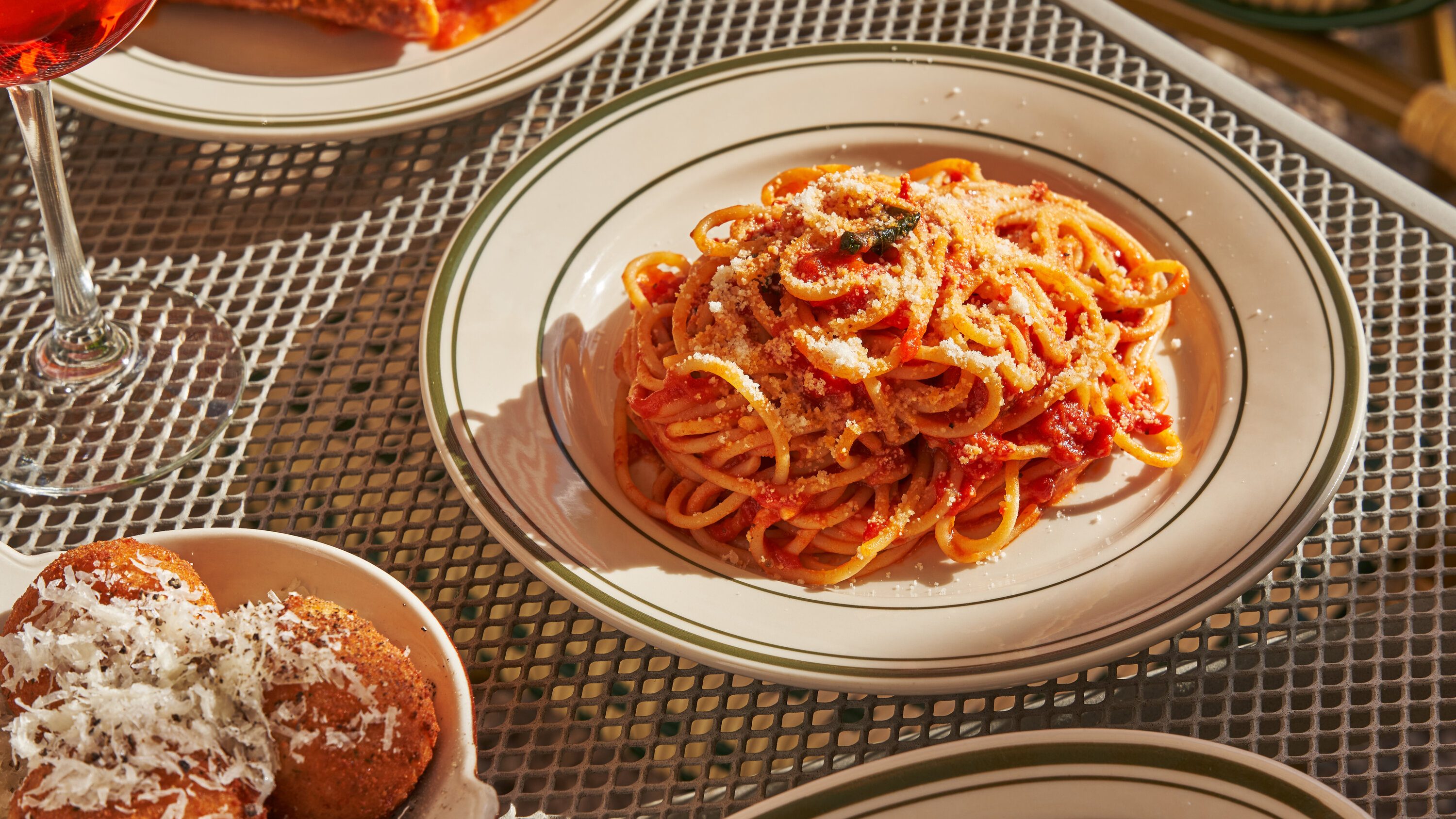 Delicious plate of spaghetti from Cafe Spaghetti
